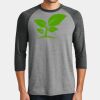Mens Perfect Tri ® 3/4 Sleeve Raglan Thumbnail