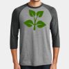 Mens Perfect Tri ® 3/4 Sleeve Raglan Thumbnail