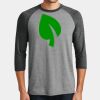 Mens Perfect Tri ® 3/4 Sleeve Raglan Thumbnail