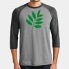 Mens Perfect Tri ® 3/4 Sleeve Raglan Thumbnail