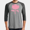 Mens Perfect Tri ® 3/4 Sleeve Raglan Thumbnail