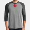 Mens Perfect Tri ® 3/4 Sleeve Raglan Thumbnail