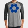Mens Perfect Tri ® 3/4 Sleeve Raglan Thumbnail