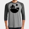 Mens Perfect Tri ® 3/4 Sleeve Raglan Thumbnail