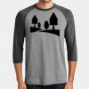 Mens Perfect Tri ® 3/4 Sleeve Raglan Thumbnail