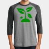 Mens Perfect Tri ® 3/4 Sleeve Raglan Thumbnail