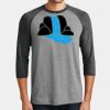 Mens Perfect Tri ® 3/4 Sleeve Raglan Thumbnail