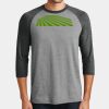 Mens Perfect Tri ® 3/4 Sleeve Raglan Thumbnail