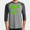 Mens Perfect Tri ® 3/4 Sleeve Raglan Thumbnail