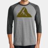 Mens Perfect Tri ® 3/4 Sleeve Raglan Thumbnail
