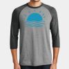 Mens Perfect Tri ® 3/4 Sleeve Raglan Thumbnail