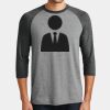 Mens Perfect Tri ® 3/4 Sleeve Raglan Thumbnail