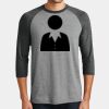 Mens Perfect Tri ® 3/4 Sleeve Raglan Thumbnail