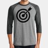 Mens Perfect Tri ® 3/4 Sleeve Raglan Thumbnail