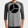 Mens Perfect Tri ® 3/4 Sleeve Raglan Thumbnail