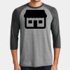 Mens Perfect Tri ® 3/4 Sleeve Raglan Thumbnail