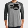 Mens Perfect Tri ® 3/4 Sleeve Raglan Thumbnail
