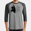 Mens Perfect Tri ® 3/4 Sleeve Raglan Thumbnail
