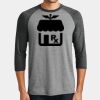 Mens Perfect Tri ® 3/4 Sleeve Raglan Thumbnail