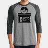 Mens Perfect Tri ® 3/4 Sleeve Raglan Thumbnail