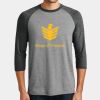 Mens Perfect Tri ® 3/4 Sleeve Raglan Thumbnail