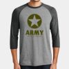 Mens Perfect Tri ® 3/4 Sleeve Raglan Thumbnail