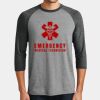 Mens Perfect Tri ® 3/4 Sleeve Raglan Thumbnail