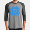Mens Perfect Tri ® 3/4 Sleeve Raglan Thumbnail