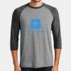 Mens Perfect Tri ® 3/4 Sleeve Raglan Thumbnail