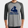 Mens Perfect Tri ® 3/4 Sleeve Raglan Thumbnail