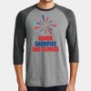 Mens Perfect Tri ® 3/4 Sleeve Raglan Thumbnail