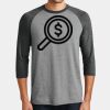 Mens Perfect Tri ® 3/4 Sleeve Raglan Thumbnail