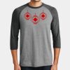 Mens Perfect Tri ® 3/4 Sleeve Raglan Thumbnail