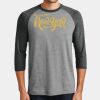 Mens Perfect Tri ® 3/4 Sleeve Raglan Thumbnail