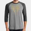 Mens Perfect Tri ® 3/4 Sleeve Raglan Thumbnail