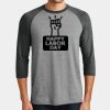 Mens Perfect Tri ® 3/4 Sleeve Raglan Thumbnail