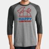 Mens Perfect Tri ® 3/4 Sleeve Raglan Thumbnail