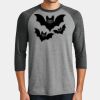 Mens Perfect Tri ® 3/4 Sleeve Raglan Thumbnail