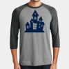Mens Perfect Tri ® 3/4 Sleeve Raglan Thumbnail