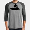 Mens Perfect Tri ® 3/4 Sleeve Raglan Thumbnail
