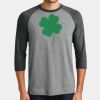 Mens Perfect Tri ® 3/4 Sleeve Raglan Thumbnail