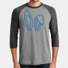 Mens Perfect Tri ® 3/4 Sleeve Raglan Thumbnail