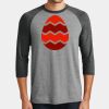 Mens Perfect Tri ® 3/4 Sleeve Raglan Thumbnail