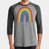 Mens Perfect Tri ® 3/4 Sleeve Raglan Thumbnail