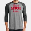 Mens Perfect Tri ® 3/4 Sleeve Raglan Thumbnail