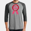 Mens Perfect Tri ® 3/4 Sleeve Raglan Thumbnail