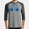 Mens Perfect Tri ® 3/4 Sleeve Raglan Thumbnail
