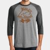 Mens Perfect Tri ® 3/4 Sleeve Raglan Thumbnail