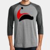 Mens Perfect Tri ® 3/4 Sleeve Raglan Thumbnail