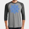 Mens Perfect Tri ® 3/4 Sleeve Raglan Thumbnail